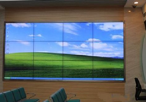 公安液晶拼接屏的另类用法。